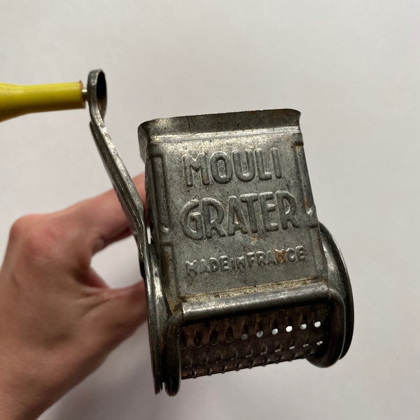 Mouli Grater Made in France Vintage Kitchenware French Culinary Tool