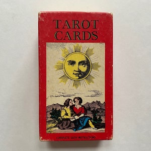 AG Muller Tarot Cards Complete Full Set Original Box 1JJ Made in Switzerland