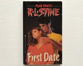 First Date by R.L. Stine 1992 Paperback Archway Book Fear Street Series Young Adult Horror