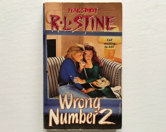 Wrong Number 2 by R.L. Stine 1995 Paperback Archway Book Fear Street Series Horror Young Adults