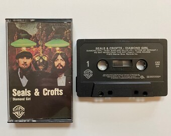 Seals & Crofts Diamond Girl 1973 Vintage Audio Cassette Tape Tested Working