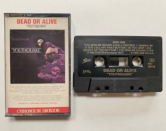 邦楽 AFTER DINNER - SOUVENIR CASSETTE & LIVE Dead or Alive Youthquake 1985 Vintage Audio Cassette Tape