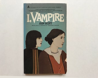 I, Vampire by Jody Scott 1984 Paperback Book Ace Original Cover Art by Dagmar Frinta LGBT Science Fiction