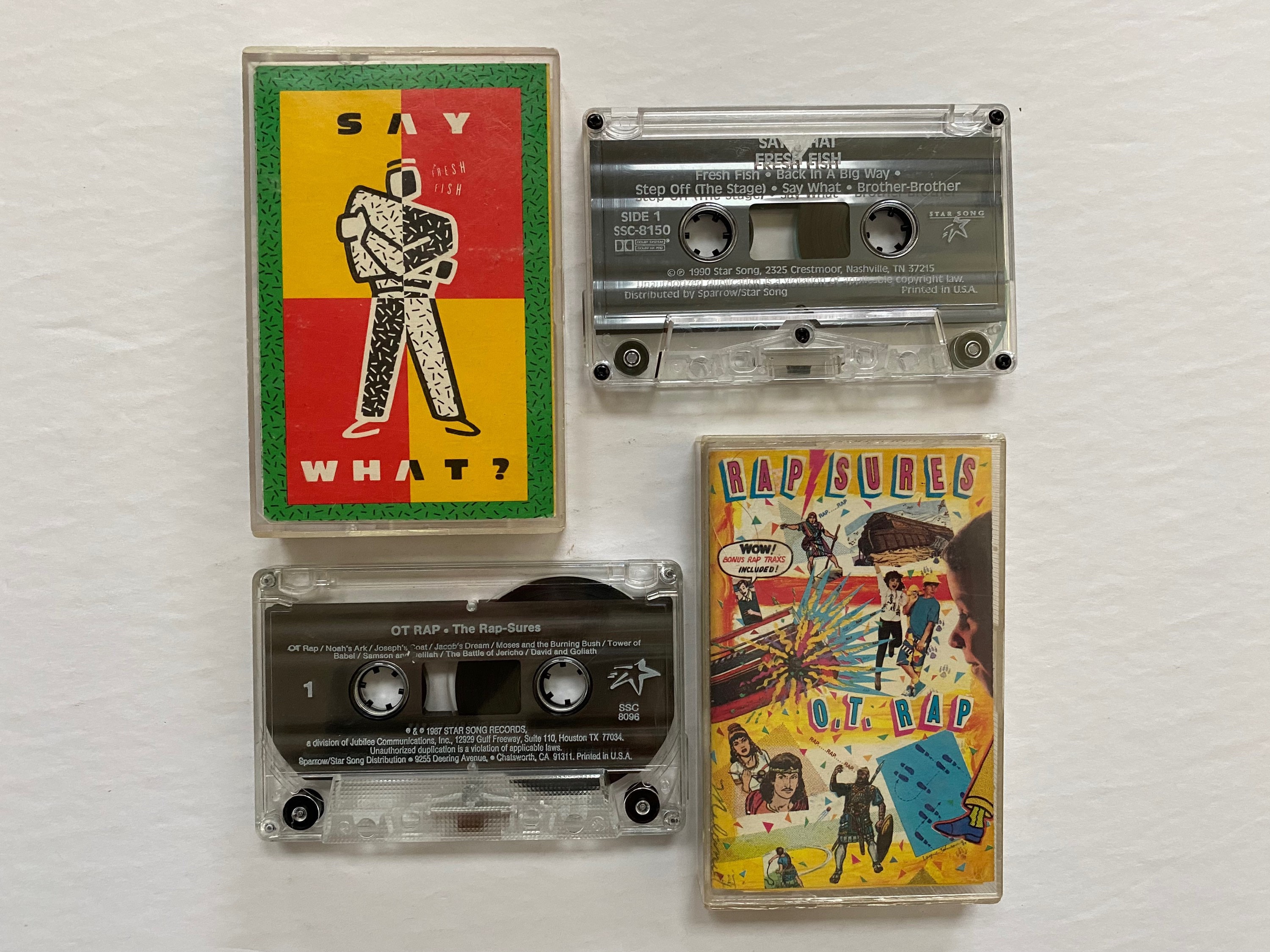 Say What Fresh Fish & the Rap Sures OT Rap 1990s Lot of 2 Vintage Audio Cassette Tapes Tested Working - Etsy Say What Fresh Fish & the Rap Sures OT Rap 1990s Lot of 2 Vintage Audio Cassette Tapes Tested Working - Etsy