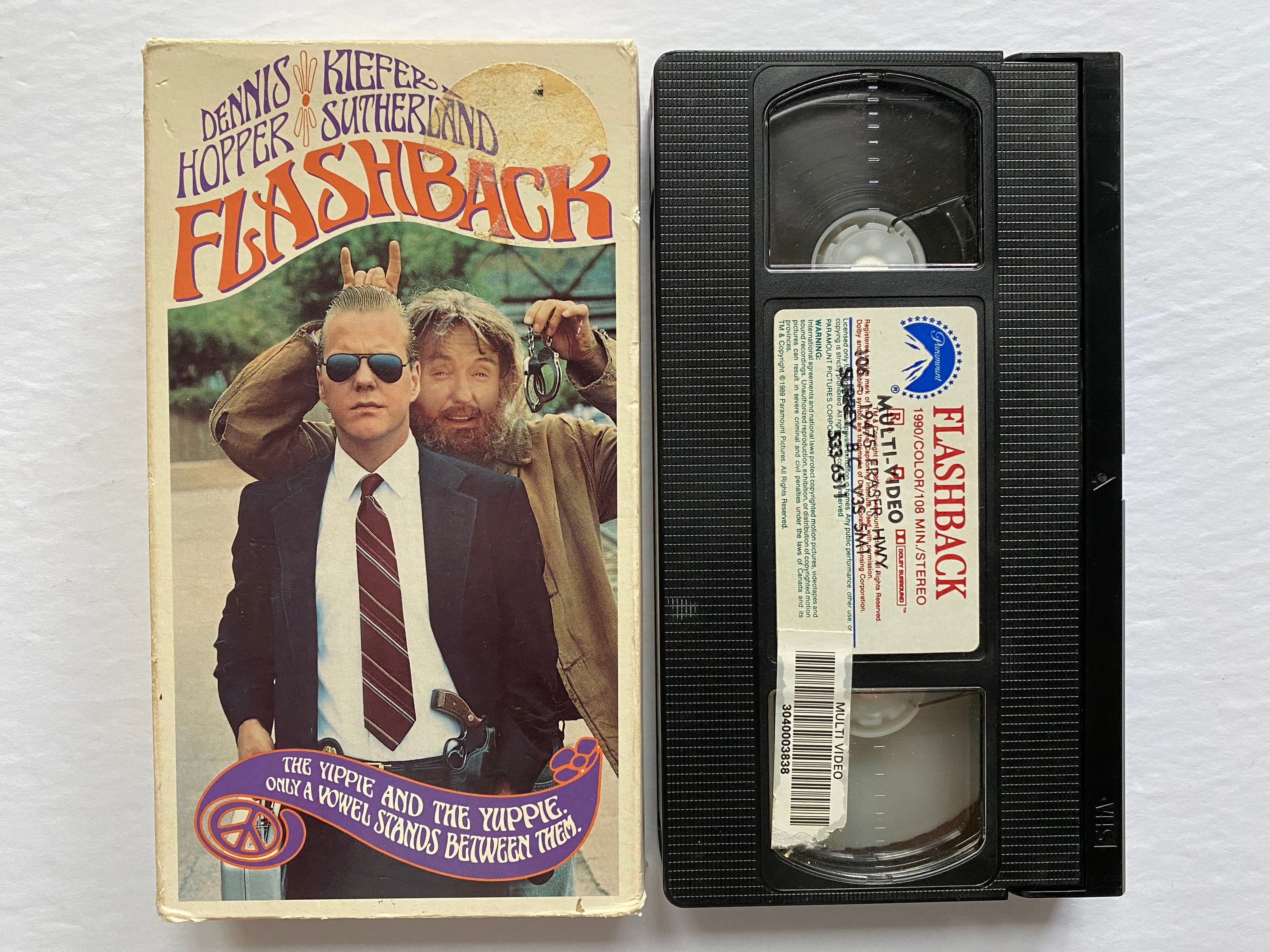 Flashback VHS 1989 / Video Cassette Tape / Tested Working