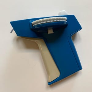 Dymo Blue Label Maker 1895 With 1 Partial Roll Vintage Office Supply Tested Works