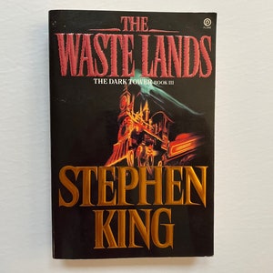 The Waste Lands The Dark Tower III by Stephen King 1992 Trade Paperback Book 1st Printing Illustrated Plume Edition
