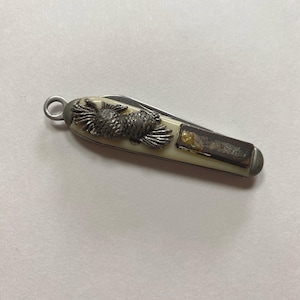 Pine Cone Mini Folding Pocket Knife – Vintage Collectible