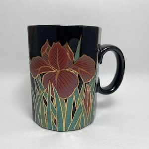 OTAGIRI Iris Mug Vintage Kitchenware Coffee Cup Made in Japan Coffeeware
