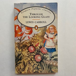 De l'autre côté du miroir par Lewis Carroll 1994 Broché Pingouin Popular Classics