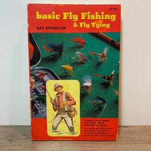 Basic Fly Fishing and Fly Tying by Ray Ovington 1973 Paperback Ex-Library Stackpole Books Edition