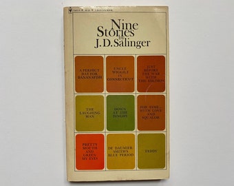 Nine Stories by JD Salinger 1964 Paperback Book Short Stories