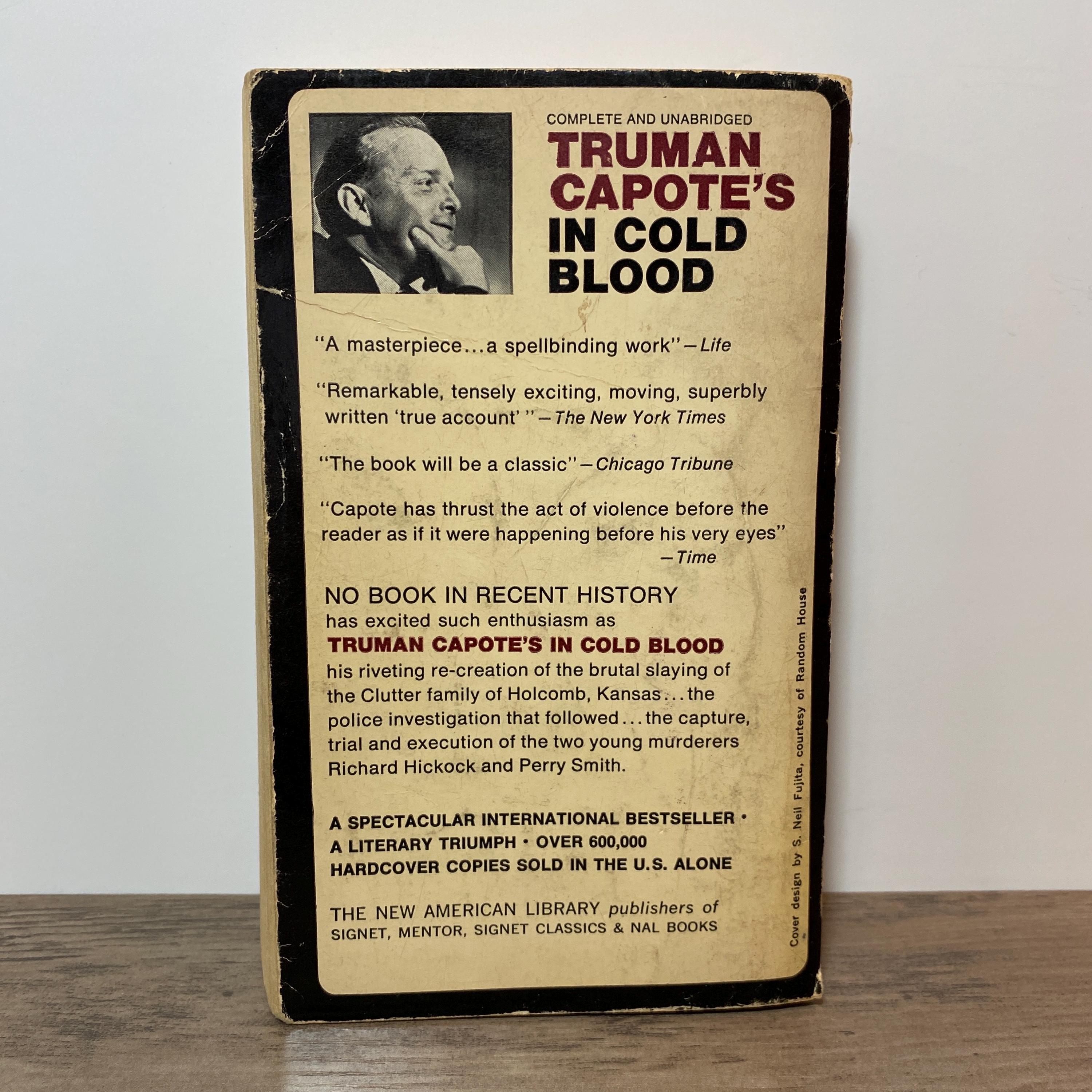 In Cold Blood by Truman Capote - 1967 First Printing Signet