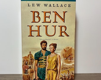 Ben Hur de Lew Wallace 1965 Libro de bolsillo Un clásico de la literatura de Airmont