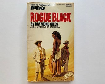 Rogue Black by Raymond Giles 1973 Paperback Fawcett Crest Book Fiction
