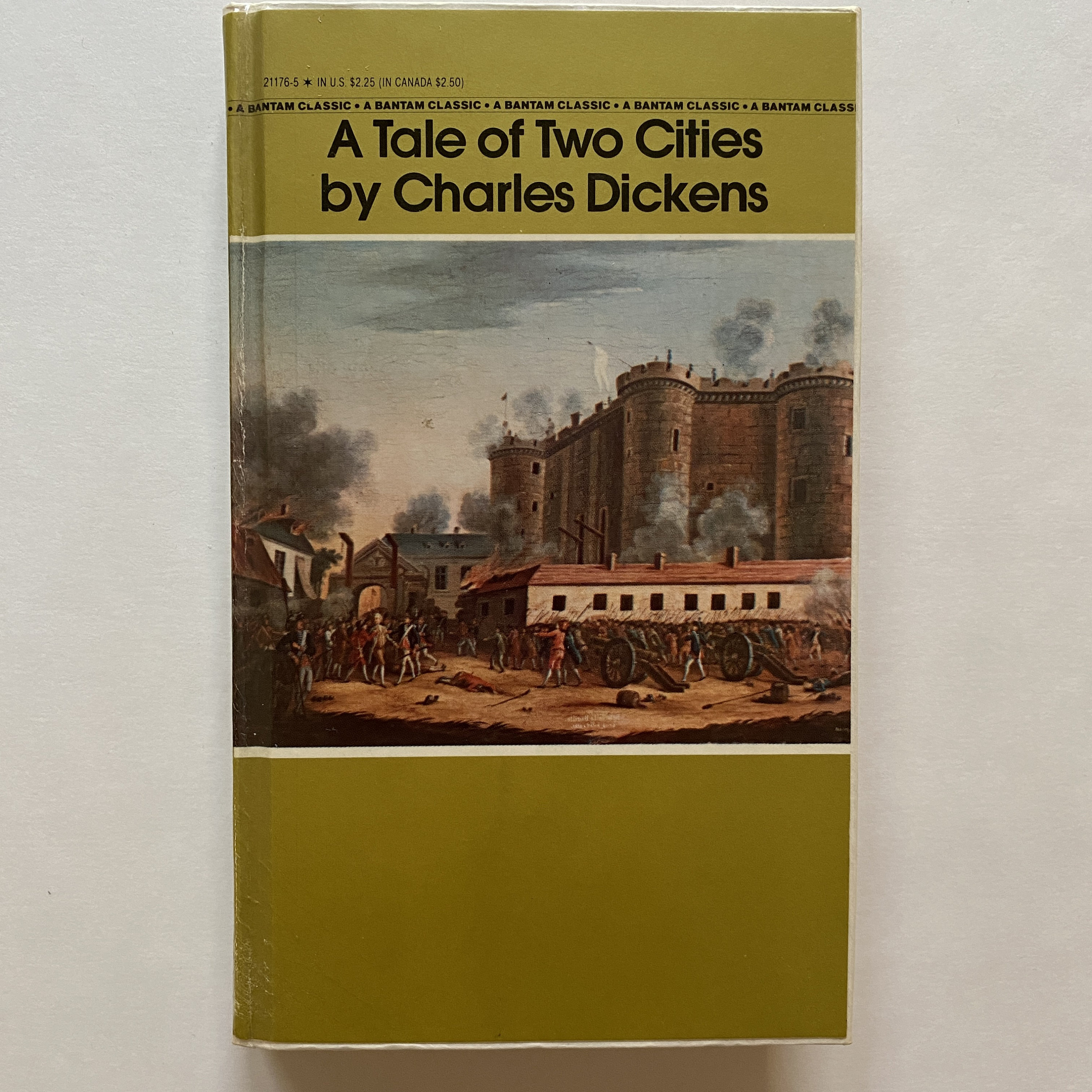 A Tale of Two Cities by Charles Dickens 1985 Hardcover Permabound