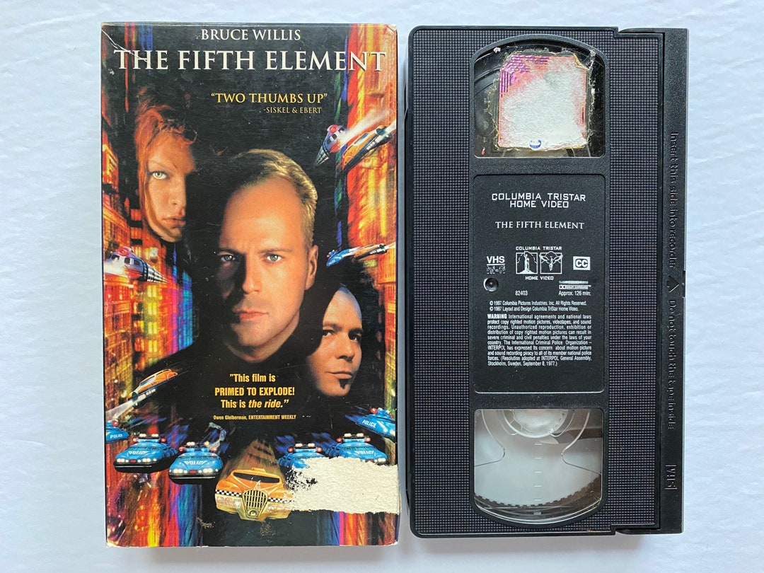 The Fifth Element (VHS, 1997) Bruce Willis, Milla Jovovich 43396824034