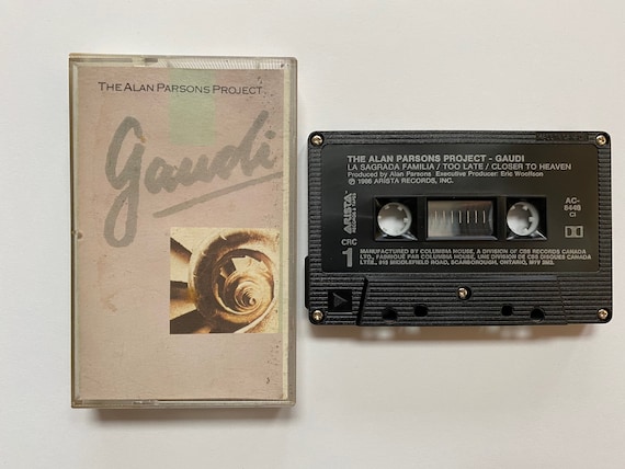 Alan Parsons Project Gaudi 1987 Vintage Cassette Tape Tested