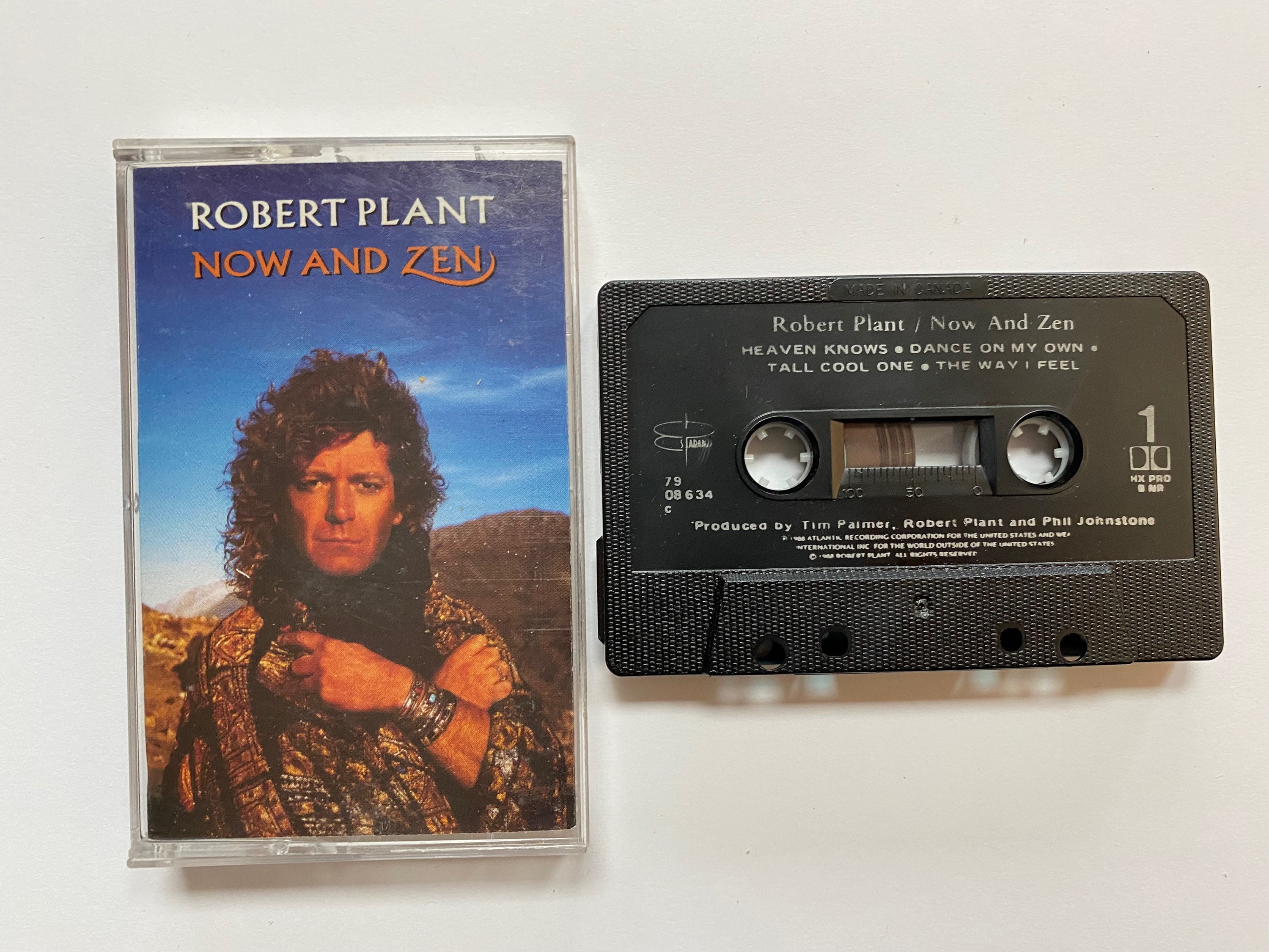邦楽 AFTER DINNER - SOUVENIR CASSETTE & LIVE Robert Plant - Now and Zen 1988 / Vintage Cassette Tape