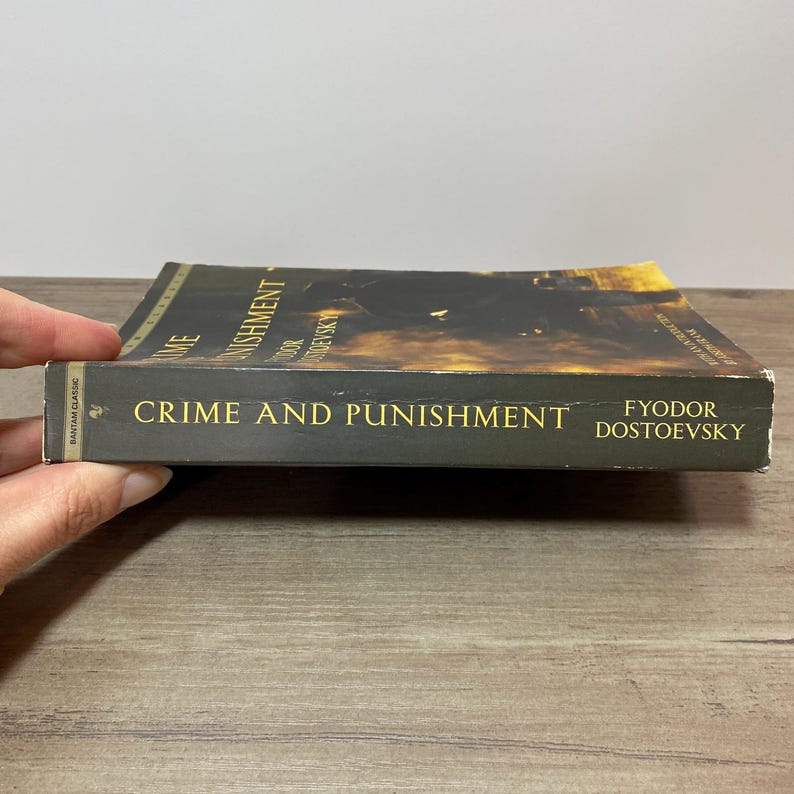 Crime and Punishment Fyodor Dostoevsky 2003 Paperback Bantam Classic ...