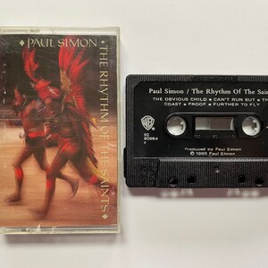 The Rhythm Of The Saints Paul Simon 1994 Audio Cassette Tape Tested Working Folk Fusion Rock Music