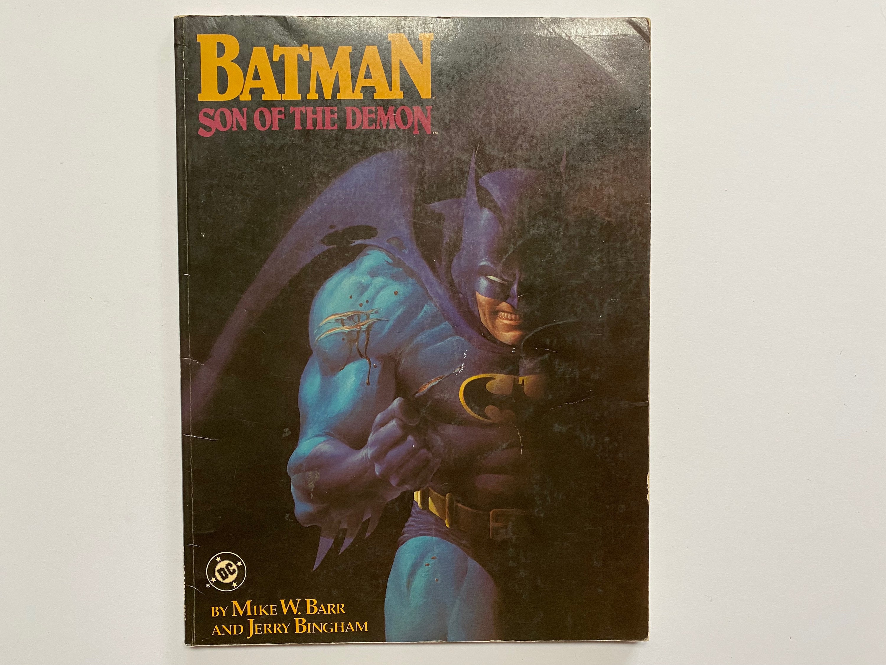 Batman Hijo del Demonio 1987 DC Primera Impresión Mike W. Barr - Etsy España