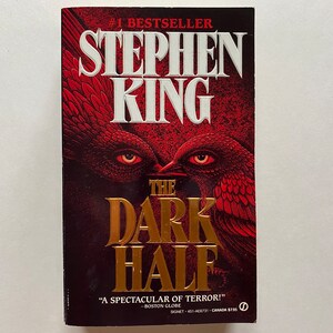The Dark Half by Stephen King 1990 Paperback Book