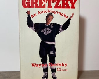 Gretzky : An Autobiography by Wayne Gretzky and Rick Reilly 1990 Hardcover First Harper Collins Edition