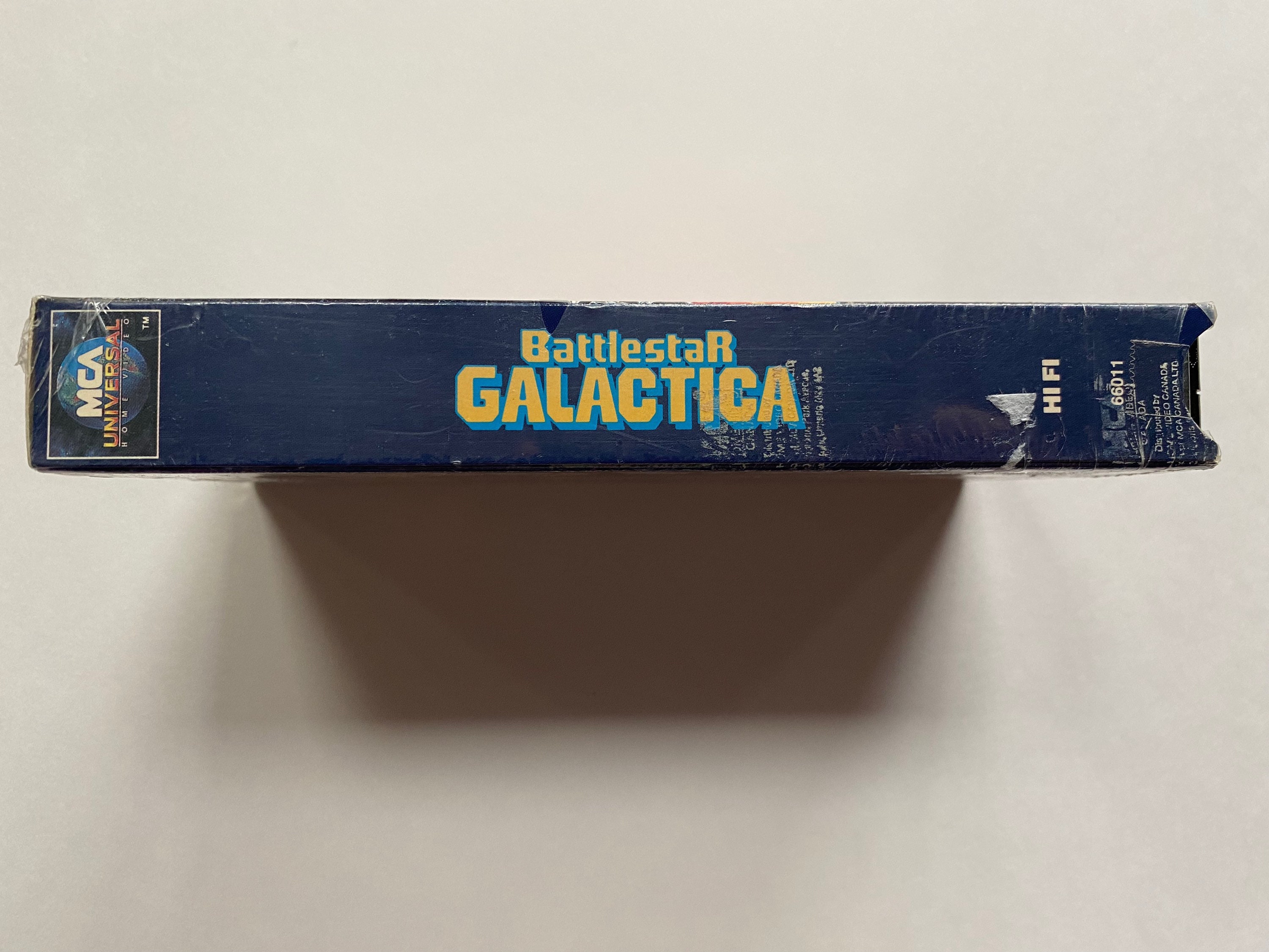 Battlestar Galactica 1978 VHS Vintage Video Cassette Tape Tested