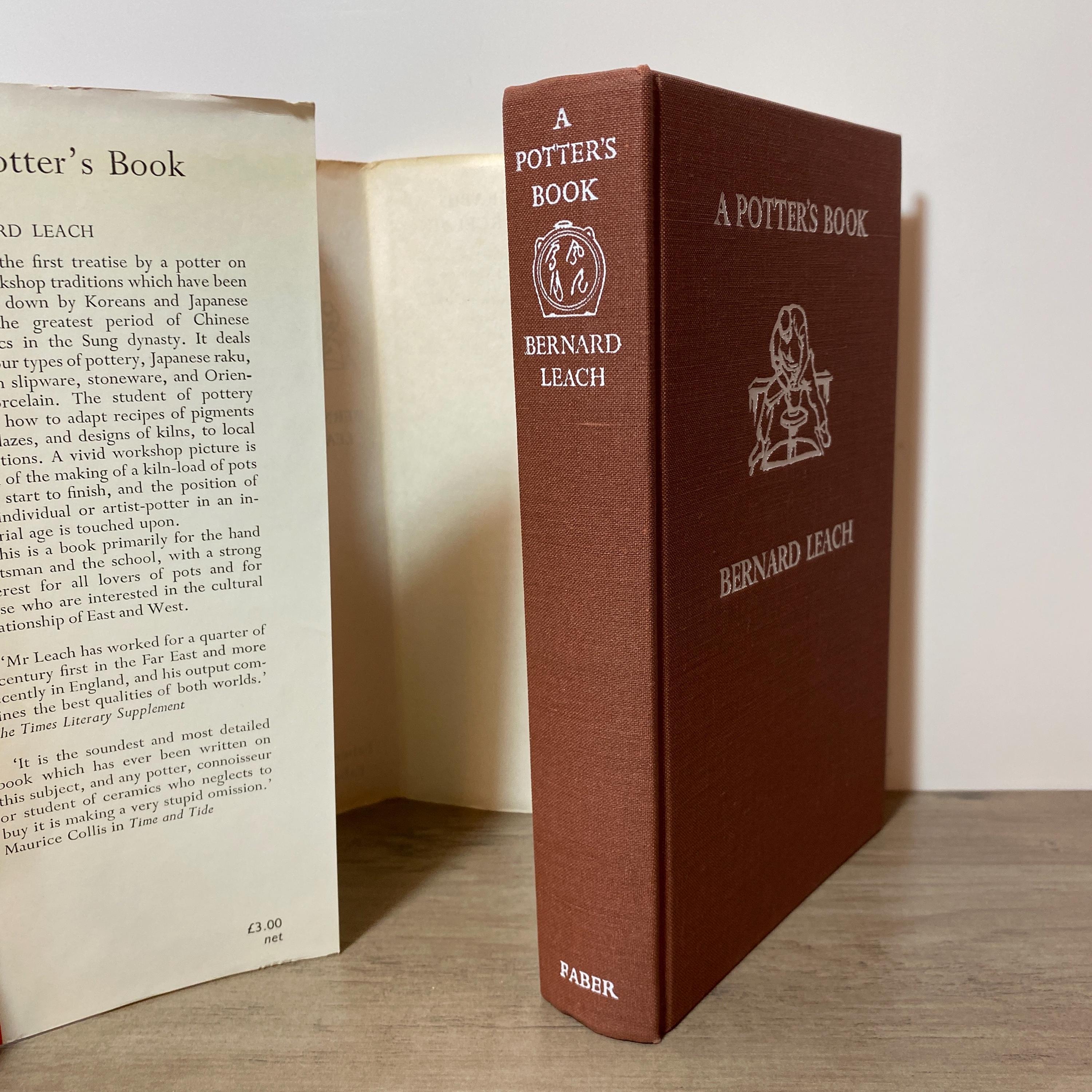 A Potter's Book by Bernard Leach 1973 Hardcover With Dust Jacket