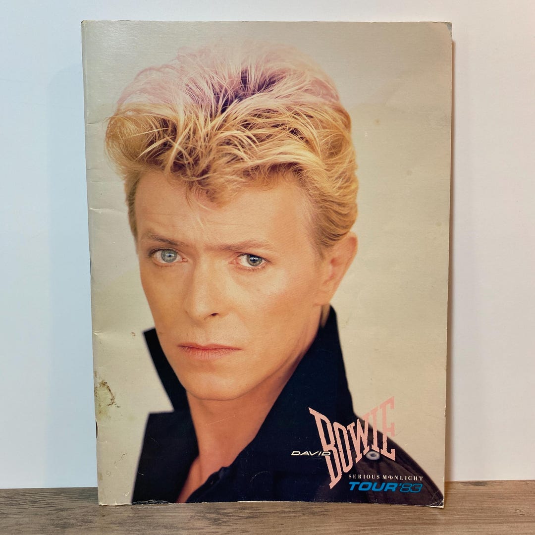 David Bowie Serious Moonlight Concert Program 1983 Softcover Tour Book ...