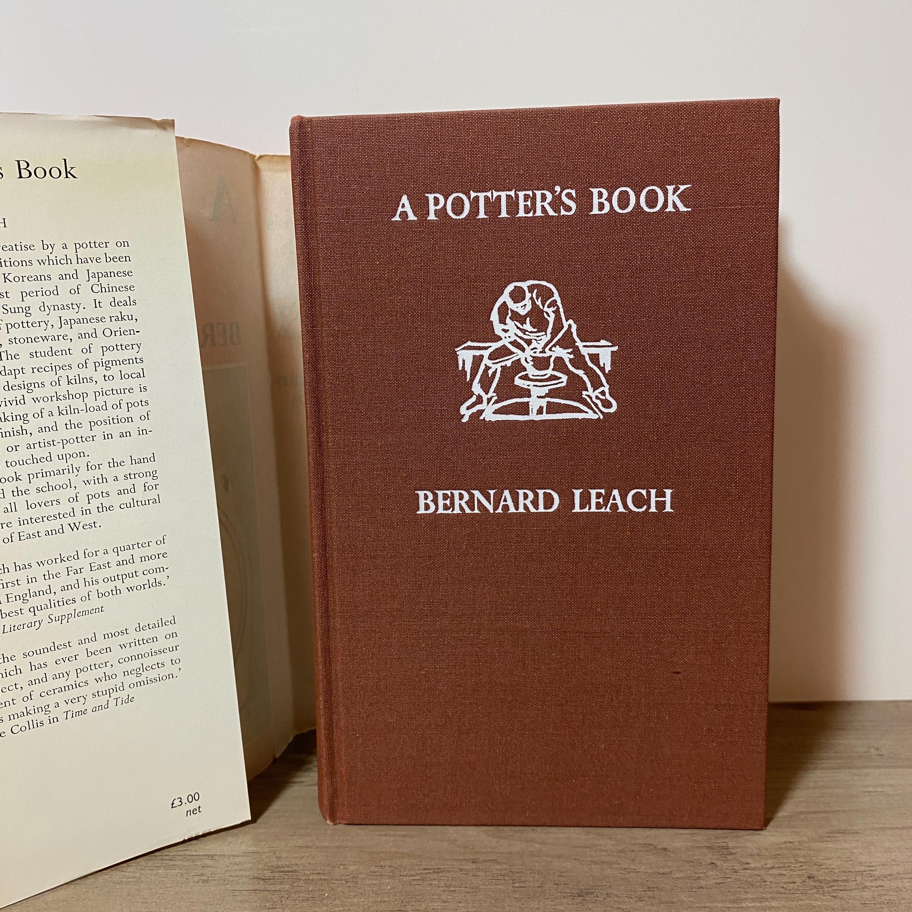 A Potter's Book by Bernard Leach 1973 Hardcover With Dust Jacket