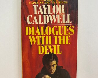 Dialogues with the Devil by Taylor Caldwell 1967 Paperback Book Fawcett Crest Edition