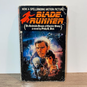 Blade Runner by Philip K. Dick – 1982 Vintage Movie Tie-in Paperback ...