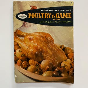 グッドハウスキーピング誌の「家禽と狩猟肉の料理本」1958年ソフトカバーレシピ集