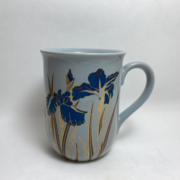 Mug Otagiri Royal Iris Vintage Café Japon Cuisine Verres