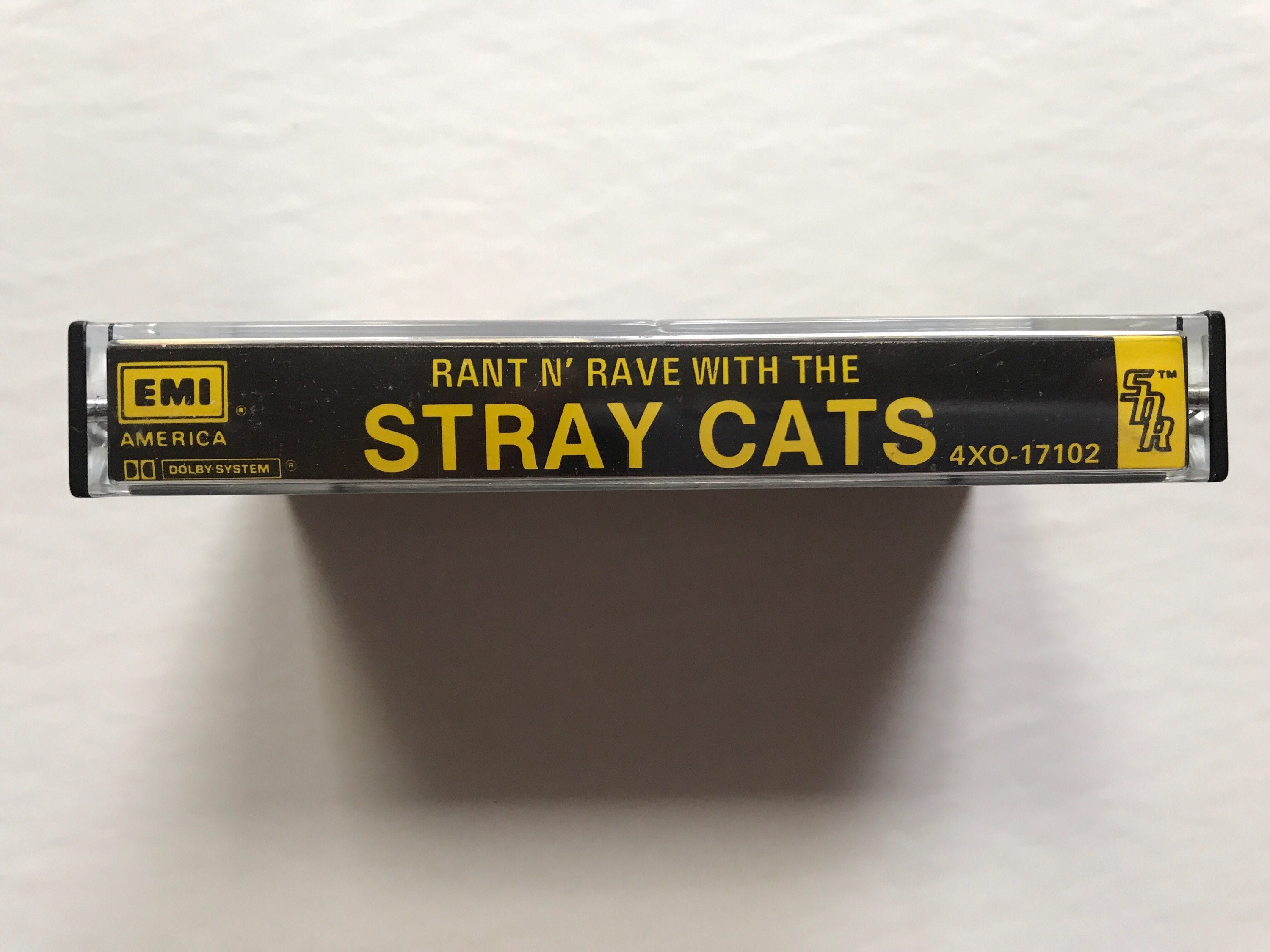 Rant N' Rave With the Stray Cats［カセット］ Stray Cats Rant N' Rave 1983 Vintage Cassette Tape Tested Working
