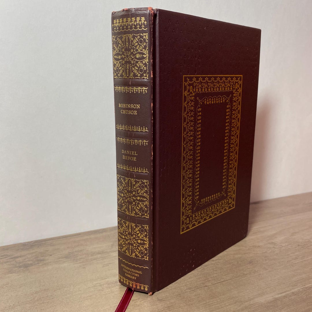Robinson Crusoe Daniel Defoe 1945 Hardcover International Collectors ...