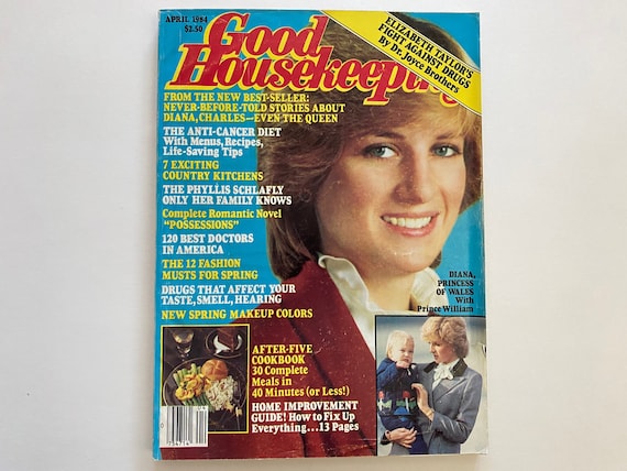 Good Housekeeping April 1984 Magazine – Diana Princess of Wales