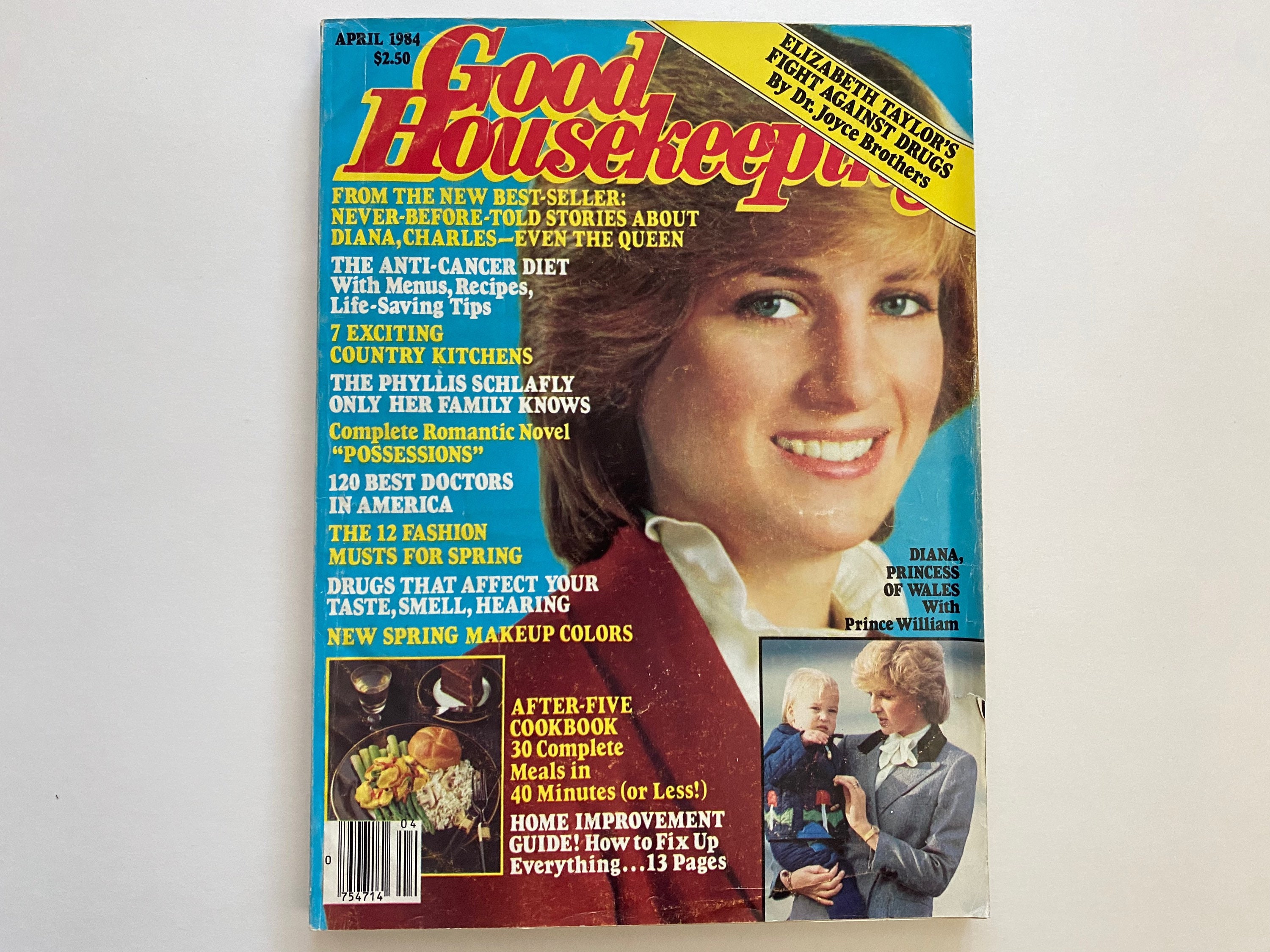 Good Housekeeping April 1984 Magazine – Diana Princess of Wales