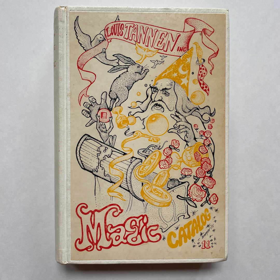 Louis Tannens Catalog of Magic No 11 1975 Hardcover Louis Tannen Inc