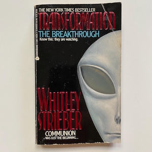 Transformation by Whitley Strieber 1989 Paperback 1st Print Avon Books