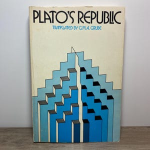 Plato&#39;s Republic 1979 Trade Paperback Translated by GMA Grube Hackett Edition