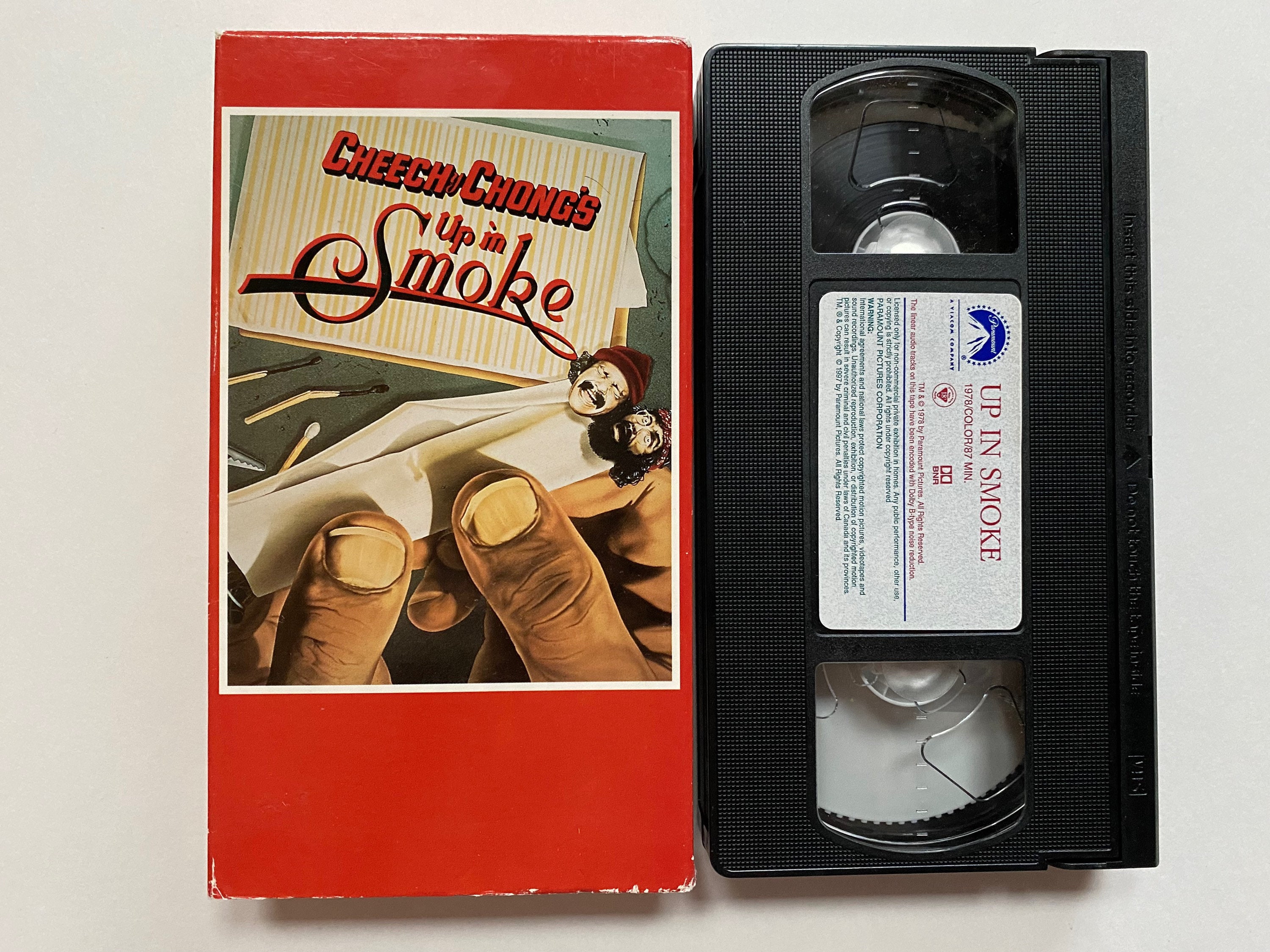 チーチ＆チョンの『アップ・イン・スモーク』1978年VHSビデオカセット