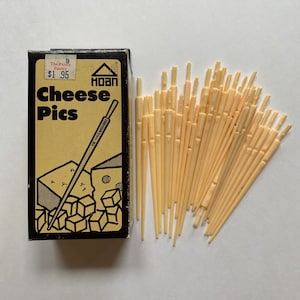 Vintage Hoan Cheese Pics w/ Original Box Retro Kitchen