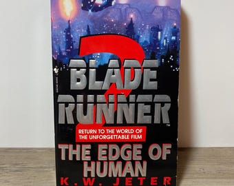ブレードランナー2：人間の限界 K.W. ジェーター著 1995年 ペーパーバック バンタム・スカイラーク版 初版 SF サイバーパンク