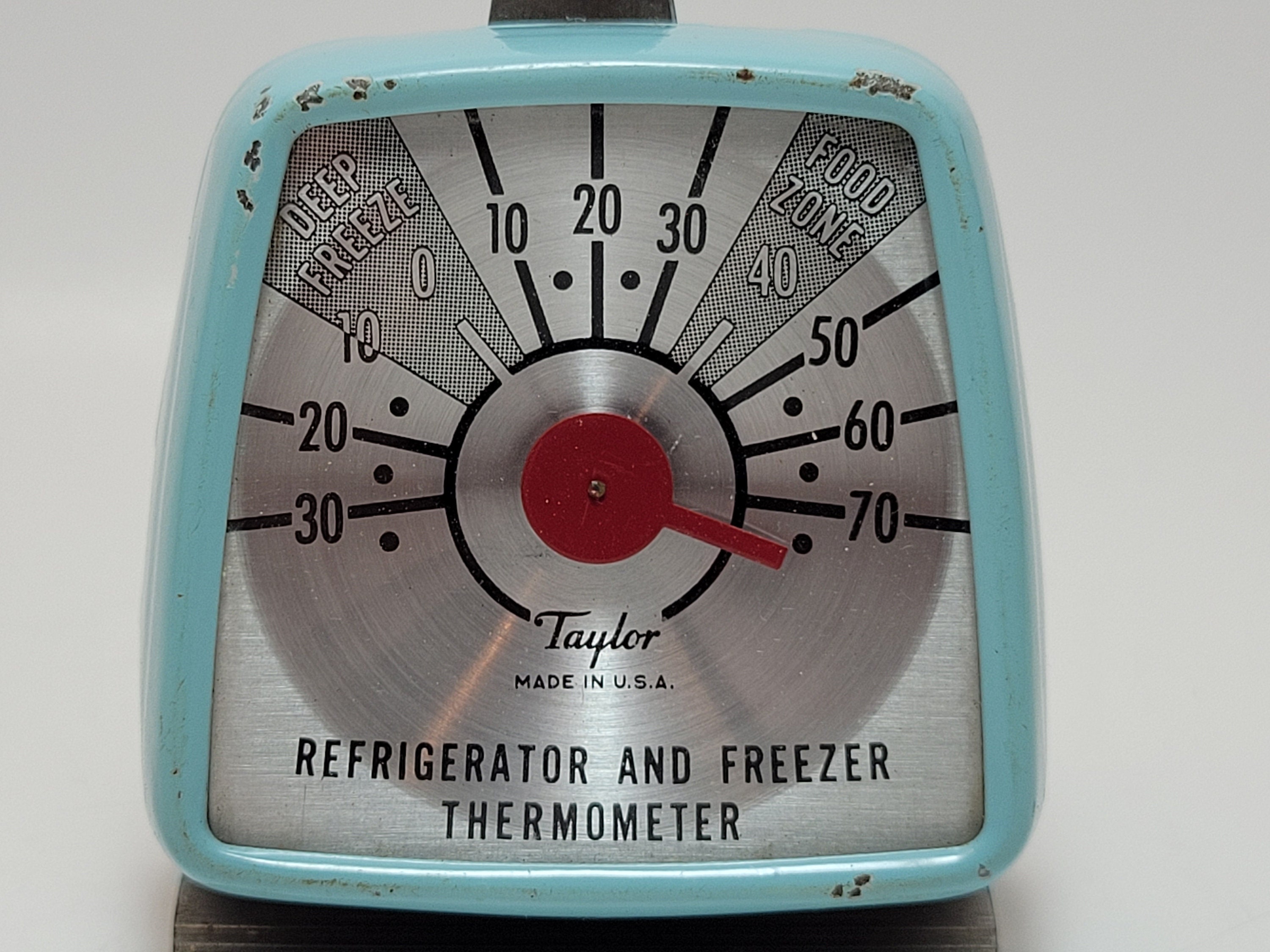 Taylor Refridgerator & Freezer Thermometer Made in USA VTG 