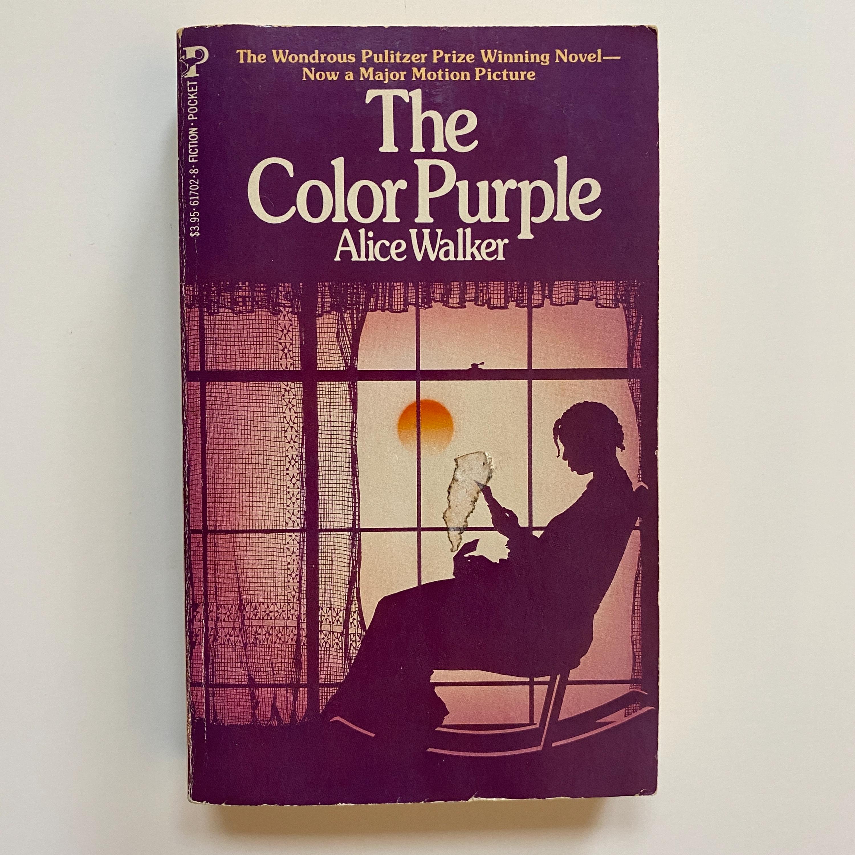 The Color Purple by Alice Walker 1982 Paperback Classic Literature