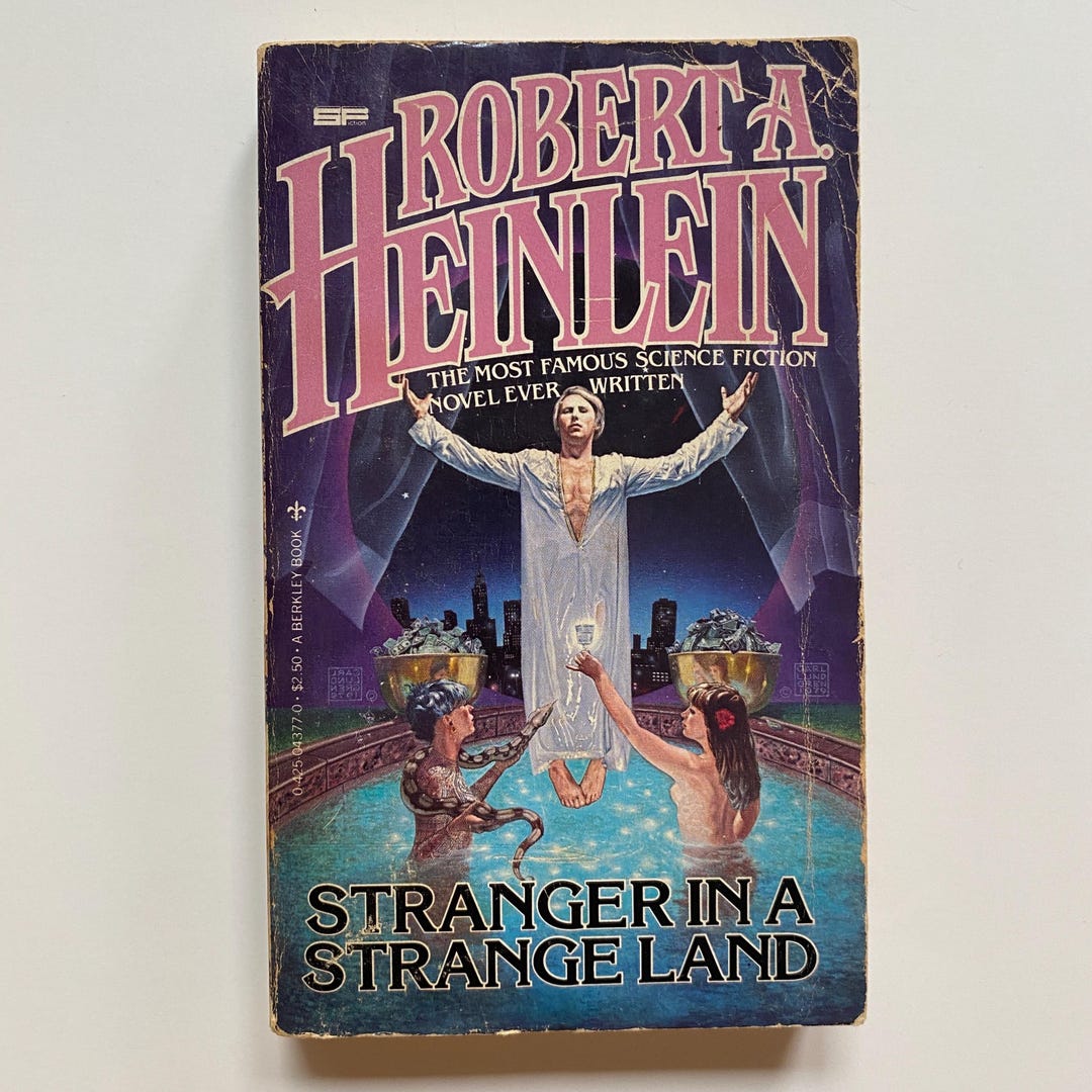 Stranger in a Strange Land by Robert A. Heinlein – 1968 Berkley ...