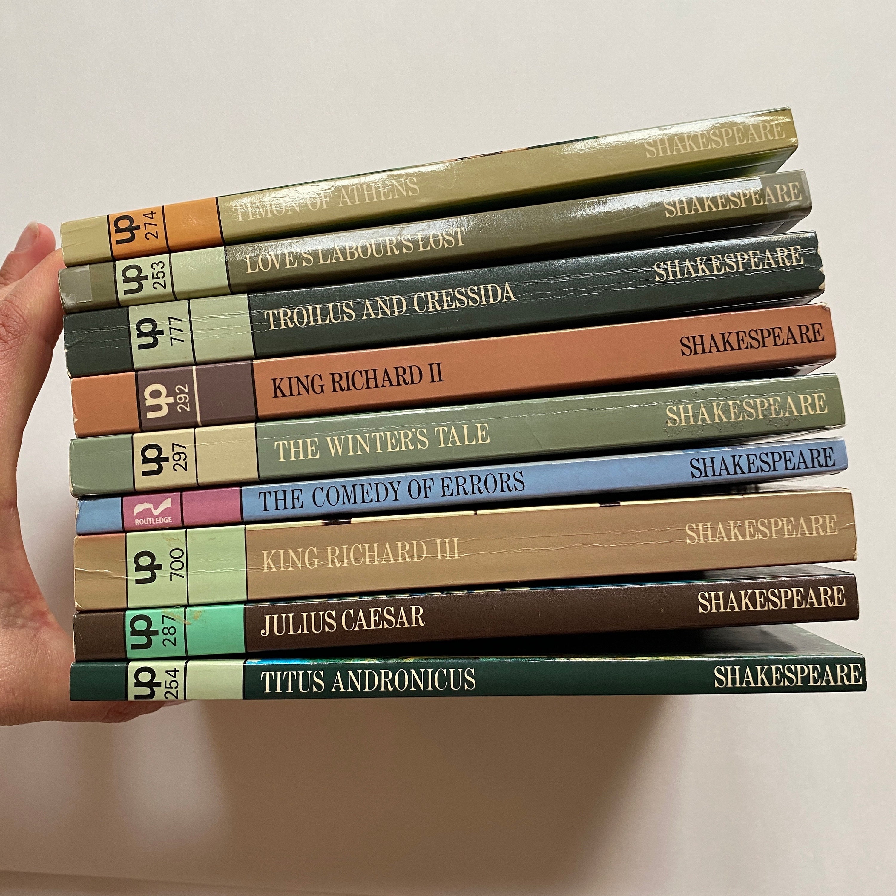 The Arden Shakespeare Paperback Lot – 9 Arden Editions, Methuen